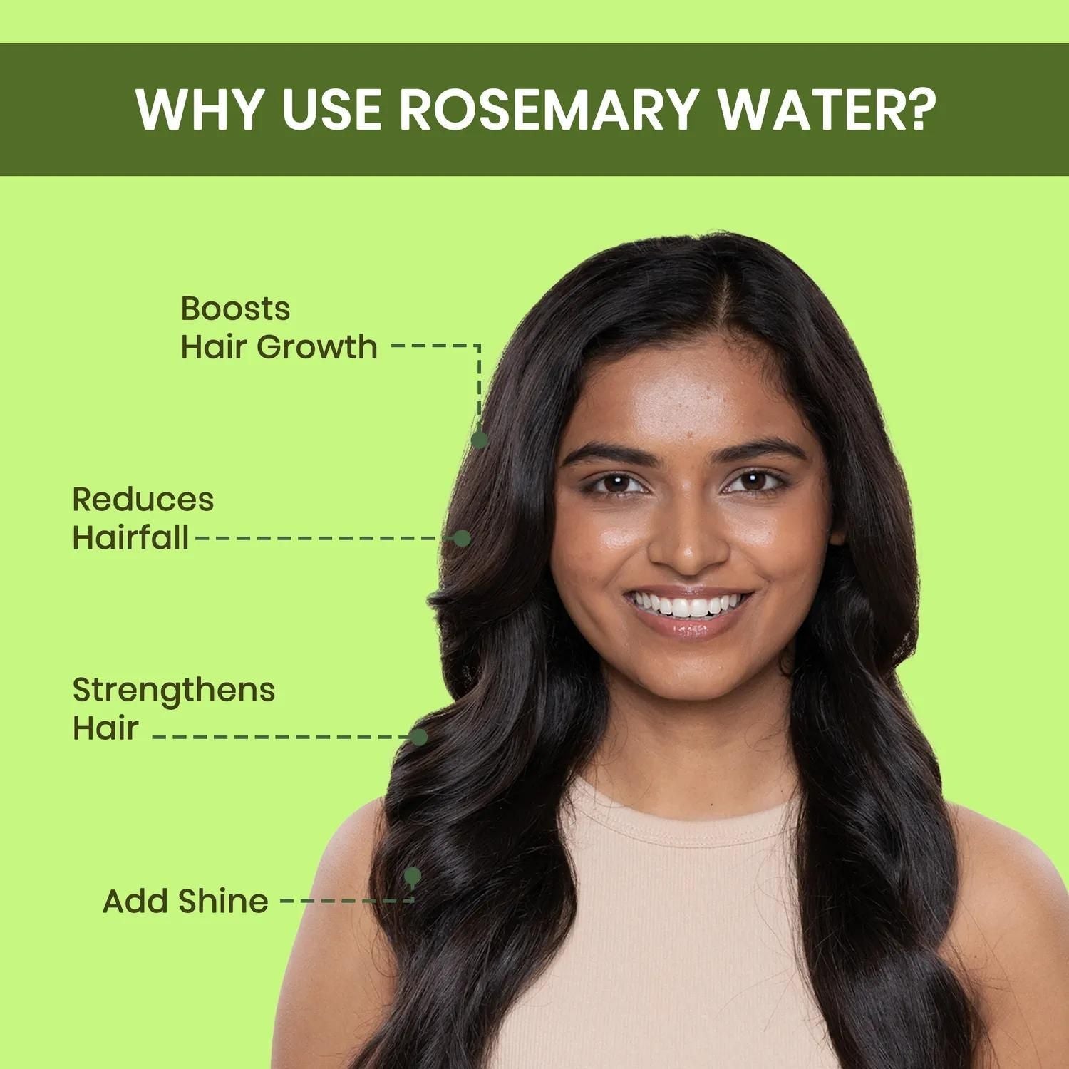 "Rosemary Water, Hair Spray For Regrowth Buy 1 Get 2 Free"