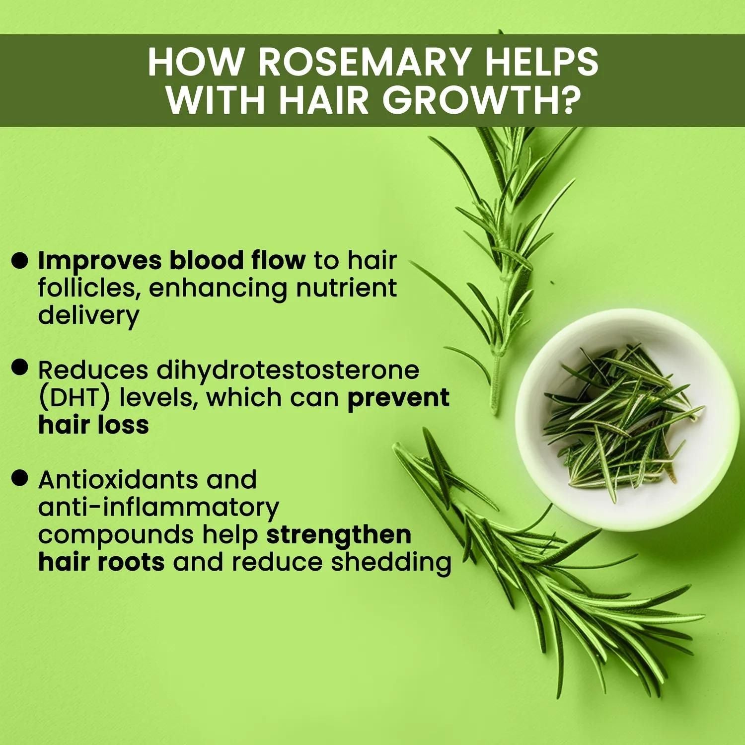 "Rosemary Water, Hair Spray For Regrowth Buy 1 Get 2 Free"